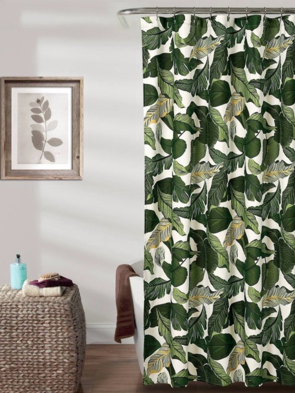 Lush Decor Tropical Paradise shower curtain